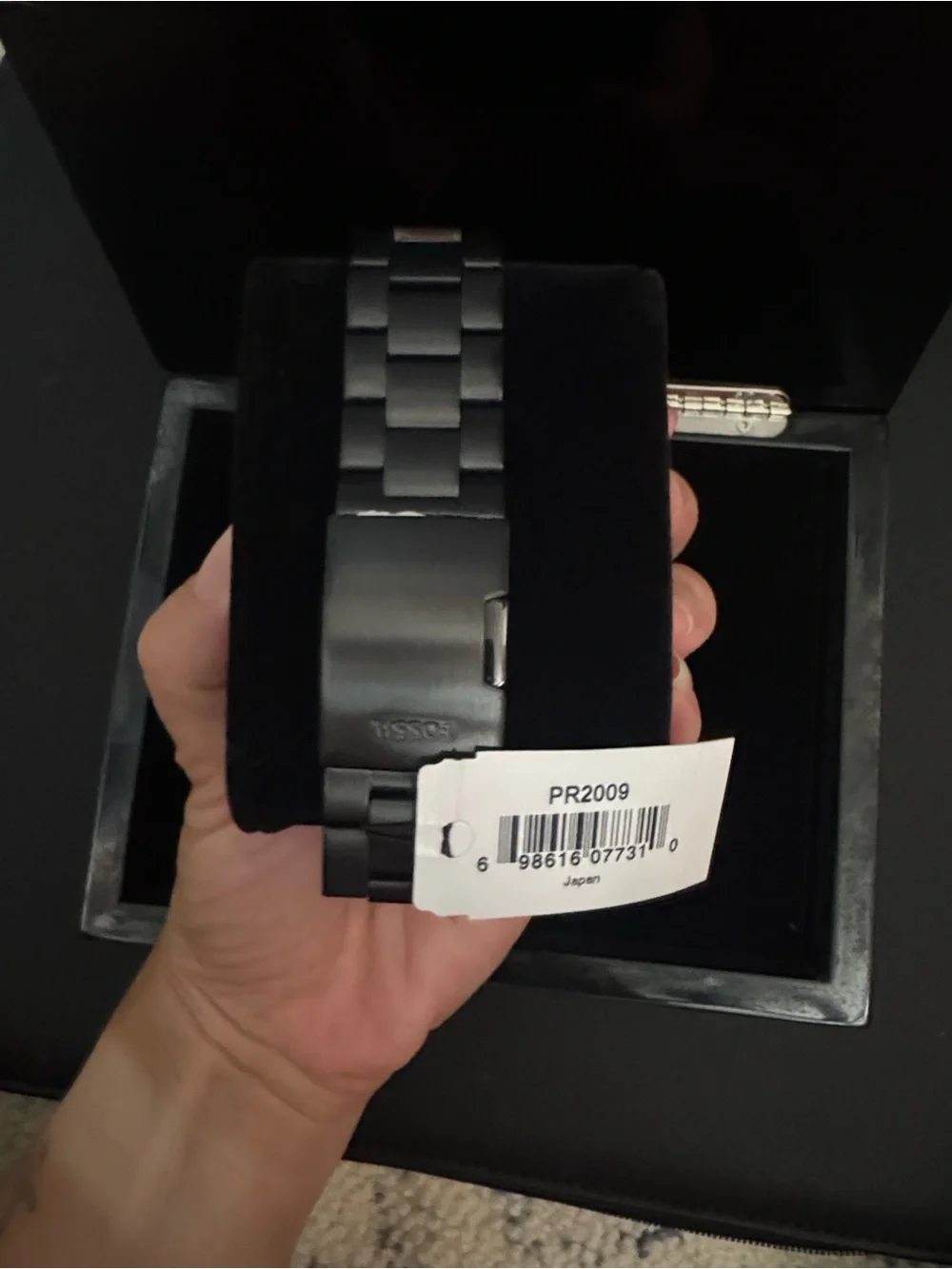 Fossil Black Stainless Steel NFL Pro Bowl Watch